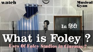 Foley क्या है ?|What is Foley?|Why its important In Cinema and Documentary Videos|Hindi Explained