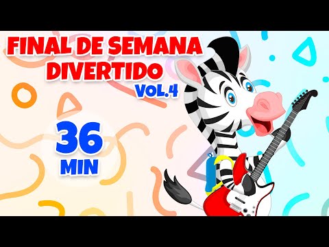 Final de Semana Divertido Vol. 4 - Giramille 36 min | Desenho Animado Musical