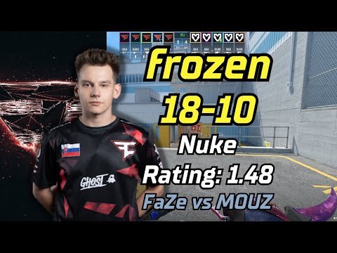 CS2 POV | FaZe frozen (18-10) vs MOUZ (nuke) | IEM Chengdu 2024 #cs2 #faze