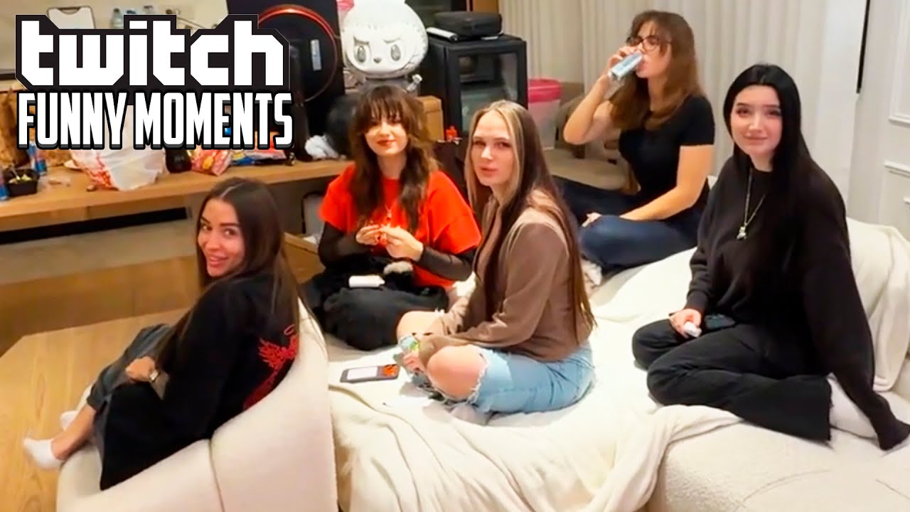 Топ Моменты с Twitch | Бухлострим с Девушками Фриков