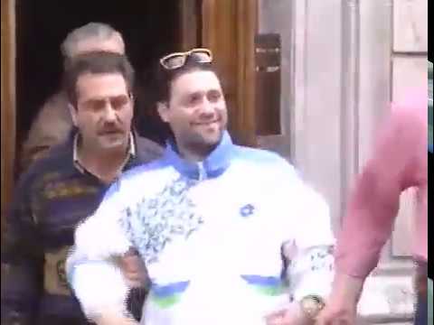 L'arresto di Iano Ferrara nel marzo del 1994