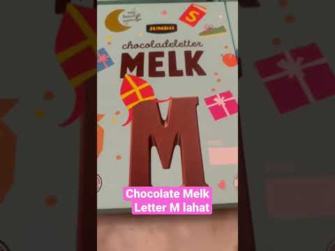 CHOCOLATE LETTER FOR SINTERKLAAS