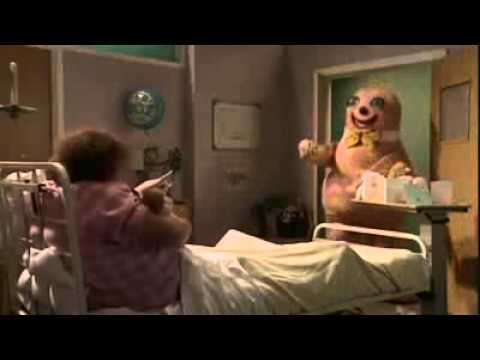 Harry Hill's TV Burp - Heather reveals Mr Blobby as Father