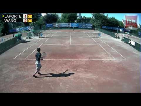 Damien LAPORTE (SEY) vs Xiaofei WANG (CHN) - Court 13