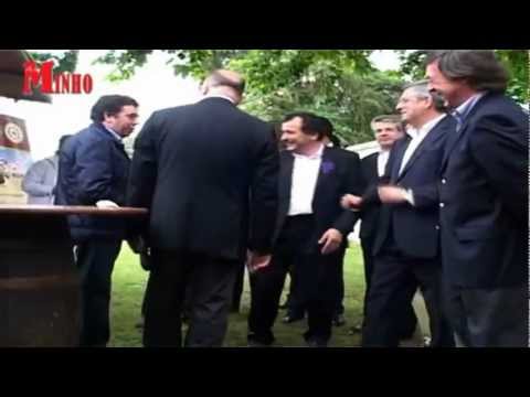 Reportagem do jornal 'Alto Minho' sobre a 22ª Festa do Vinho Verde e dos Produtos Regionais de Po...