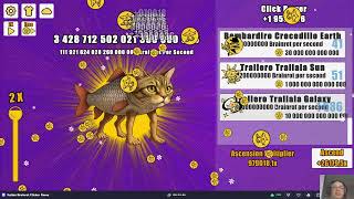 Italian Brainrot Clicker GamePlay 9 NEW SKIN UNLOCKED almost 1 milion ascend multiplayer!