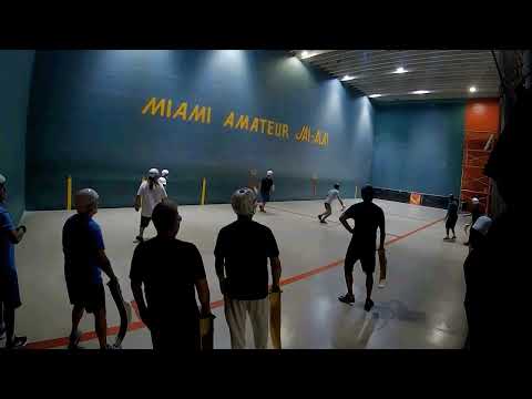 St Petersburgh amateurs visiting us at NM amateur jai alai