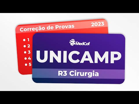 CORREÇÃO PROVA RESIDÊNCIA MÉDICA - UNICAMP - R3 CIRURGIA