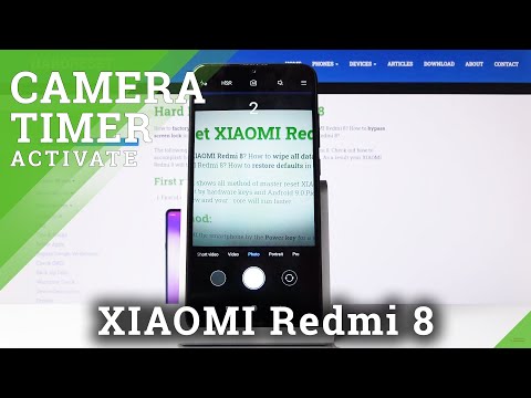 How to Set Up Camera Timer in XIAOMI Redmi 8 – Photo Countdown