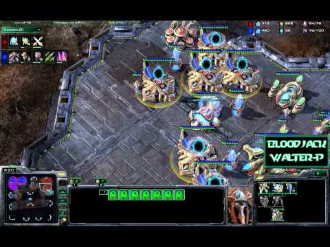 Starcraft 2 : Bloodjack et Walter_P EP3 PvZ
