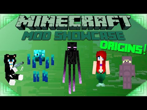 Eccentric Emerald - ORIGINS! (Minecraft Mod Showcase) SPECIES ABILITIES!