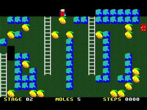 Mole Mole 2 (モールモール2) for the NEC PC-88