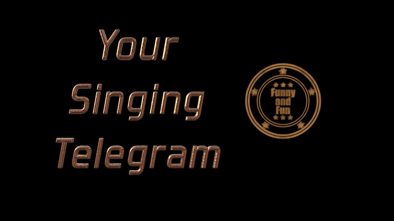 Promotional video thumbnail 1 for Your Singing Telegram