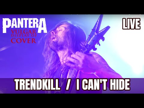 PANTERA THE GREAT SOUTHERN TRENDKILL / I CAN'T HIDE - LIVE by Vulgar Display Of Cover