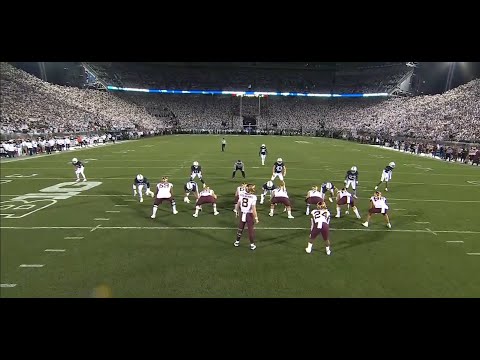 Penn State Whiteout 2022 - Minnesota first play (false start)