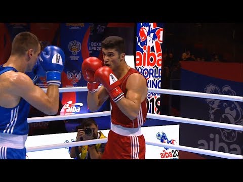 Round of 16 (81kg)  MALKAN Bayram (TUR) vs BAZUEV Ibragim (GER) /AIBA World 2019