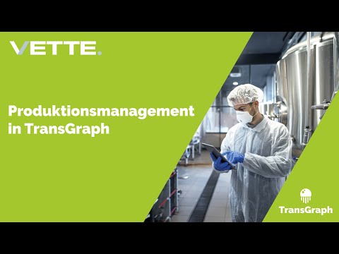 TransGraph Produktionsmanagement erklärt