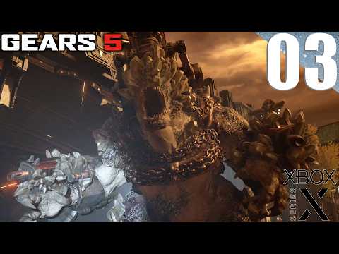 [4K] Gears 5 - 100% Playthrough - Part 3 - SWARMAK (XBOX SERIES X)