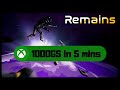 Remains #Xbox Achievement Walkthrough - 1000GS in 5 mins