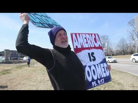 Westboro Baptist Church protests in Columbia