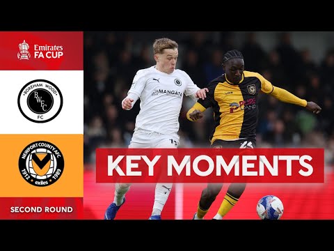 FC Boreham Wood Borehamwood 3-0 AFC Association Football Club Newport County 