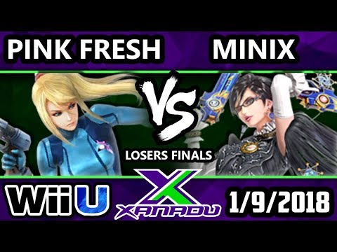 S@X 236 Smash 4 - Pink Fresh (ZSS) Vs. Minix (Bayonetta) - SSB4 Losers Finals - Smash for Wii U.