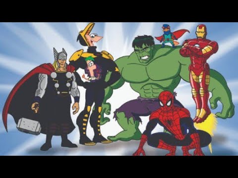 Os vingadores;  Desenho para crianças