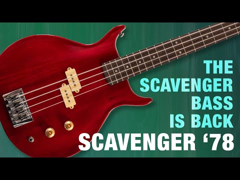 Washburn SB4R | Wing Series Scavenger Electric Bass, Trans Red. New with Full Warranty! image 26