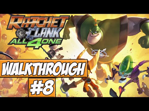 Ratchet And Clank: All 4 One Walkthrough Ep.8 w/Angel & Dylan - Into The Grinder!