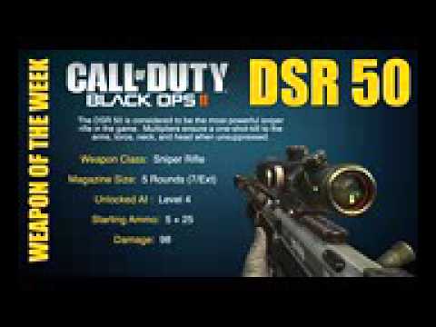 Call of Duty Black Ops 2 Dsr rap