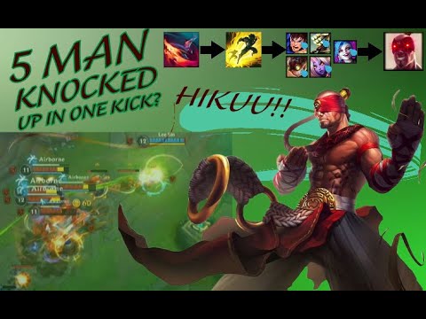 Five Knocked Up in One Kick: The Unbelievable Challenge! - Best Lee Sin Montage 3 - 2023
