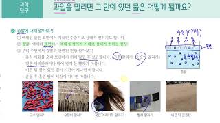 [초등과학 4-2 무료강의] 2. 물의 상태 변화 ③ 과일을 말리면 그 안에 있던 물은 어떻게 될까요?