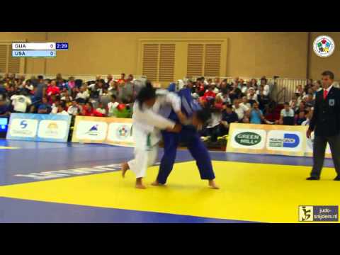 Judo 2013 World Championship Miami Cadets: Lorenzana (GUA) - Lieby (USA) [-52kg]
