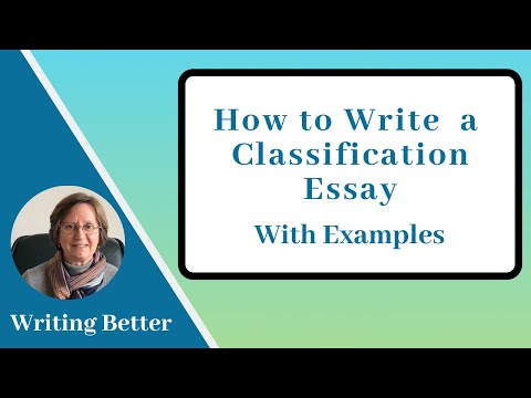 How to Write a Classification Essay (with examples)