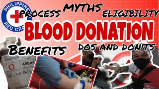 BLOOD DONATION |PROCESS,DOS DON