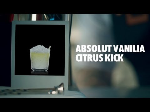 ABSOLUT VANILIA CITRUS KICK DRINK RECIPE - HOW TO MIX