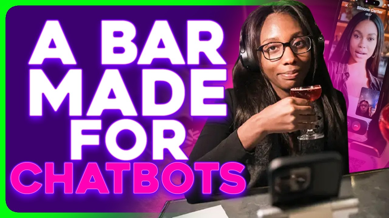 You Can Take Your AI Companion on a Date at World's First Chatbot Bar