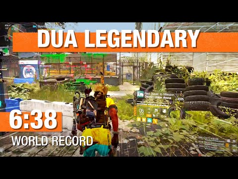 Division 2 Speedrun - DUA Legendary 6:38 [KIT]