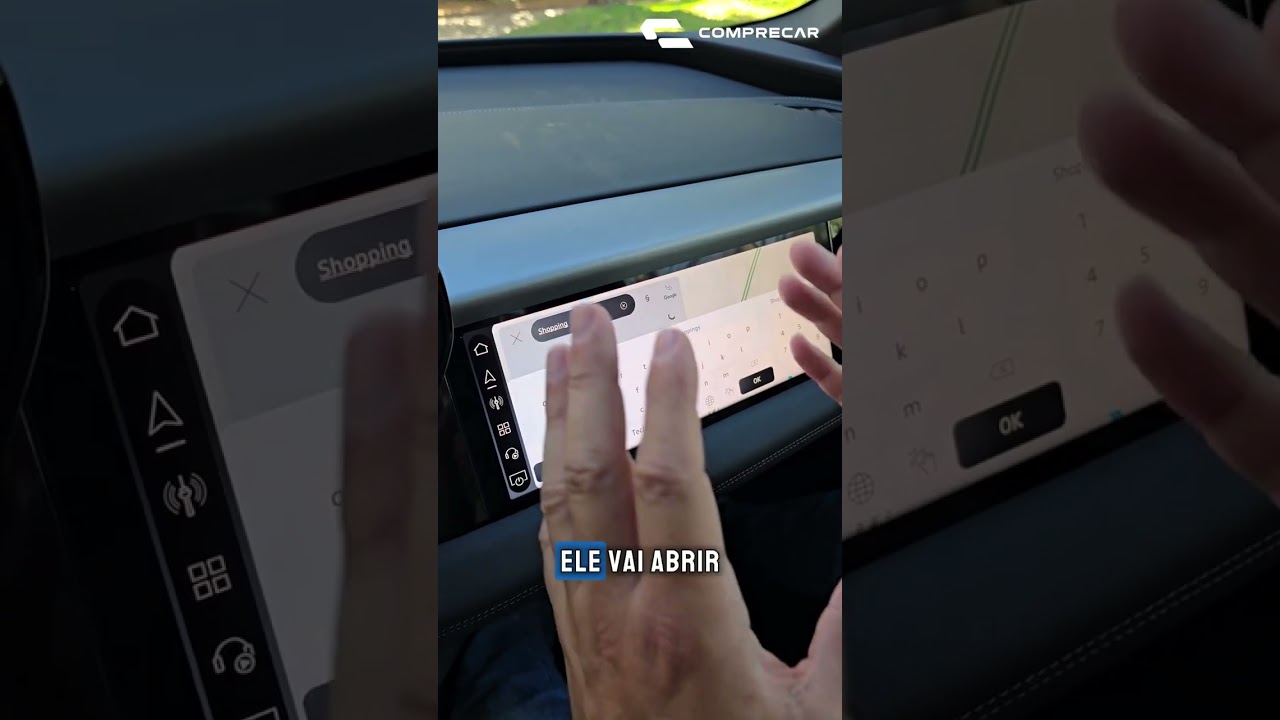 Audi Q6 E-Tron: Mapa de GPS embarcado