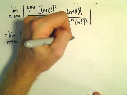 The Ratio Test , Another Example #3