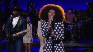 Solange - &quot;Don&#39;t Let Me Down&quot; on David Letterman