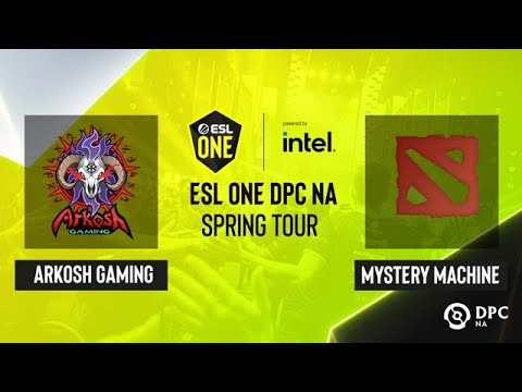 Dota2 - The Mystery Machine vs Arkosh Gaming - Game 1 - ESL One DPC NA Spring