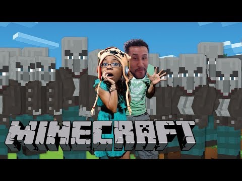 Minecraft EP 10: Vindicator massacre in epic collab!