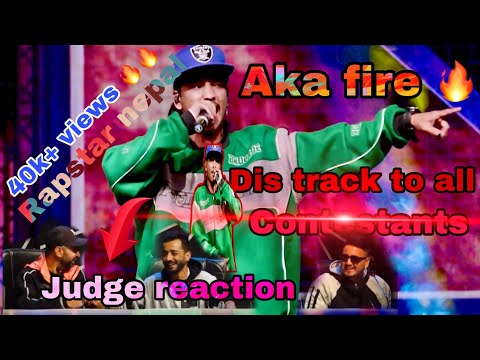 Aka fire - Ko xa ma vanda katra || Headshot performance || rapstar nepal #rapstar #akafire