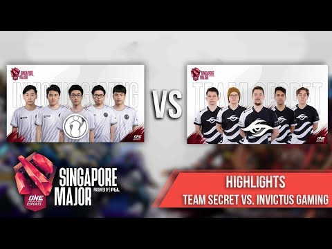 Invictus Gaming vs. Team Secret - Singapore Major 2021