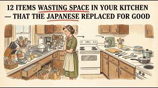 12 Items Wasting Space in Your Kitchen — That Japanese Homes Replaced for Good