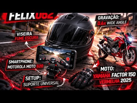  Fazendo MotoVlog com um moto G20 em 2026