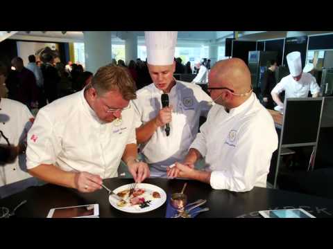 Anders Isaksson presenterar sin rätt. Årets Kock 2014: Semifinal #2 - Växjö