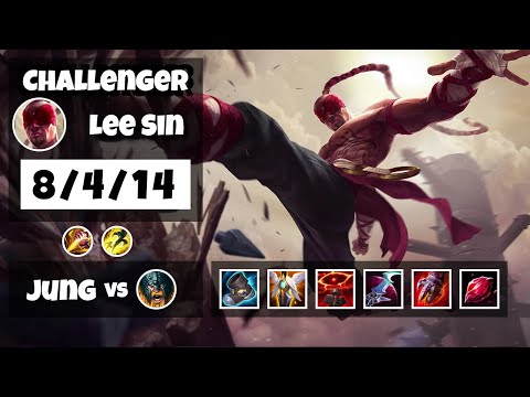 Lee Sin vs Olaf EU Challenger JUNGLE (8/4/14) - v11.8