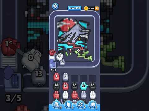 Pixel Flow Level 478 Walkthrough